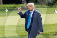 President Trump Departs The White House 