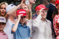 President Trump Departs The White House 