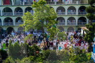 Eid Al-Adha Prayer In Kathmandu, Nepal.