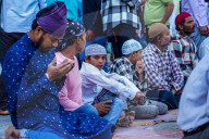 Eid Al-Adha Prayer In Kathmandu, Nepal.