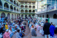 Eid Al-Adha Prayer In Kathmandu, Nepal.