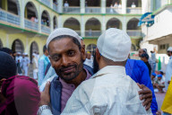 Eid Al-Adha Prayer In Kathmandu, Nepal.