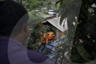 Landslide In Guwahati, India