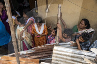 Landslide In Guwahati, India