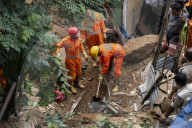 Landslide In Guwahati, India