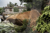 Landslide In Guwahati, India