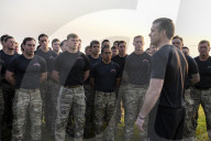 US SecDef Hegseth holds troop training session on Normandy beach