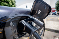 EV Charging Station On Italian Highway