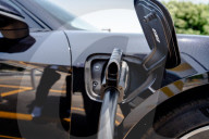 EV Charging Station On Italian Highway