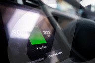 EV Charging Station On Italian Highway