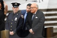 Funeral of NYPD commissioner Bernard Kerik