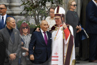 Funeral of NYPD commissioner Bernard Kerik