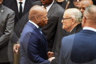 Funeral of NYPD commissioner Bernard Kerik