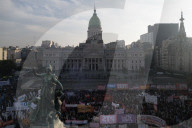 Retirees And Health Workers Protest Austerity