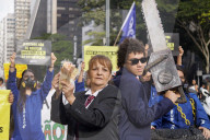 Climate March On Paulista Avenue In SÃ£o Paulo