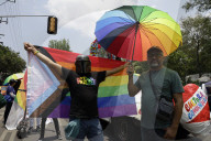 LGBTTTIQA+ March In Xochimilco, Mexico City