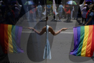 LGBTTTIQA+ March In Xochimilco, Mexico City