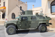 Military equipment exhibition for Armed Forces Day