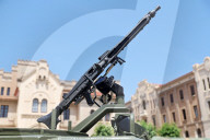 Military equipment exhibition for Armed Forces Day