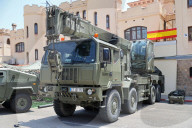 Military equipment exhibition for Armed Forces Day
