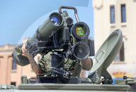 Military equipment exhibition for Armed Forces Day