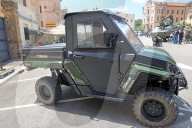 Military equipment exhibition for Armed Forces Day