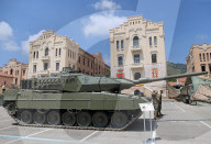 Military equipment exhibition for Armed Forces Day