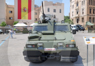 Military equipment exhibition for Armed Forces Day
