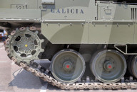 Military equipment exhibition for Armed Forces Day