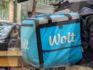 Wolt Food Delivery Rider In Vienna