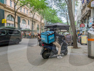 Wolt Food Delivery Rider In Vienna