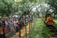 People Visit National Zoo On The Occasion Of Eid Holiday