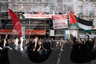 Anti-fascist Demonstration In Paris In Tribute To Clement Meric.