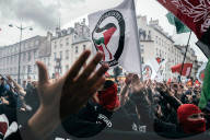 Anti-fascist Demonstration In Paris In Tribute To Clement Meric.