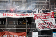 Anti-fascist Demonstration In Paris In Tribute To Clement Meric.