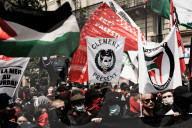 Anti-fascist Demonstration In Paris In Tribute To Clement Meric.