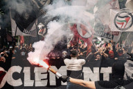Anti-fascist Demonstration In Paris In Tribute To Clement Meric.