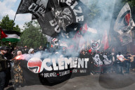 Anti-fascist Demonstration In Paris In Tribute To Clement Meric.