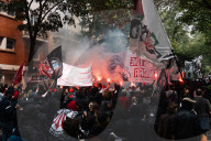 Anti-fascist Demonstration In Paris In Tribute To Clement Meric.