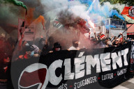 Anti-fascist Demonstration In Paris In Tribute To Clement Meric.