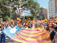 PP Demonstration Under The Slogan "Mafia Or Democracy" Calls For The Resignation Of The President Of Spain