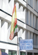 PP Demonstration Under The Slogan "Mafia Or Democracy" Calls For The Resignation Of The President Of Spain
