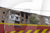 Aftermath Of A Russian Drone Attack In Kharkiv