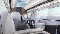 Windowless  private jet for climate conscious billionaires