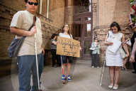 Protest For Inclusive Education In Tbilisi