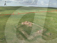 FEATURE -  Archäologen haben in der Mongolei eine über 4000 Kilometer lange neue Chinesische Mauer freigelegt
