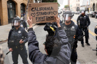 Protest at ICE Headquarters In San Francisco
