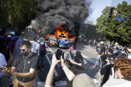 Los Angeles riots over deportation of illegal aliens