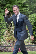 Mark Rutte Visits Downing Street In London