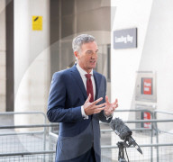 Guests departs Sunday with Laura Kuenssberg at the BBC, Broadcasting House, London, UK.